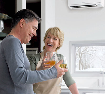 Ductless heat pumps are a great option for small homes and single rooms that need heating and/or cooling without ductwork.